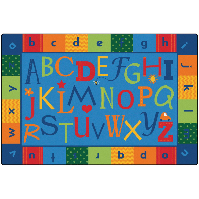 Carpets for Kids Premium Collection KIDSoft™ Alphabet Around Literacy